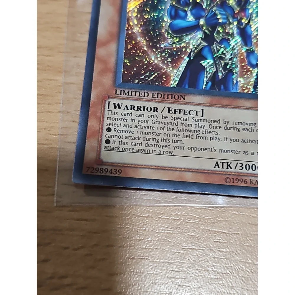 Black Luster Soldier - Envoy of the Beginning MC2-EN004 HP Holo Bleed Misprint